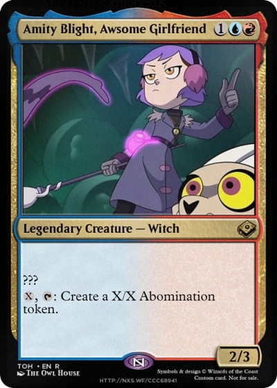 Amityページです。 MTGNexus - Amity Blight, Awsome Girlfriend