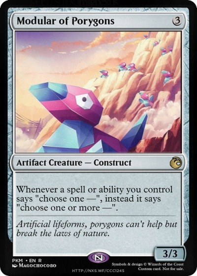 Modular of Porygons