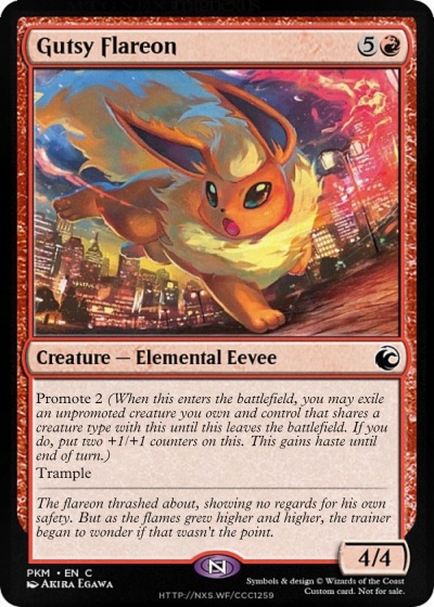 Gutsy Flareon