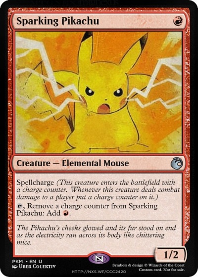 Sparking Pikachu