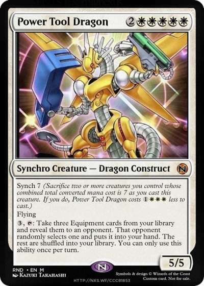 遊戯王　power tool dragon Power Tool Dragon - Yu-Gi-Oh! Throwback Thursday (2009