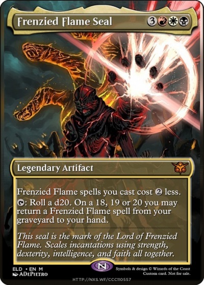 MTGNexus - Frenzied Flame Seal