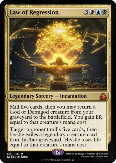 MTGNexus - Law of Regression
