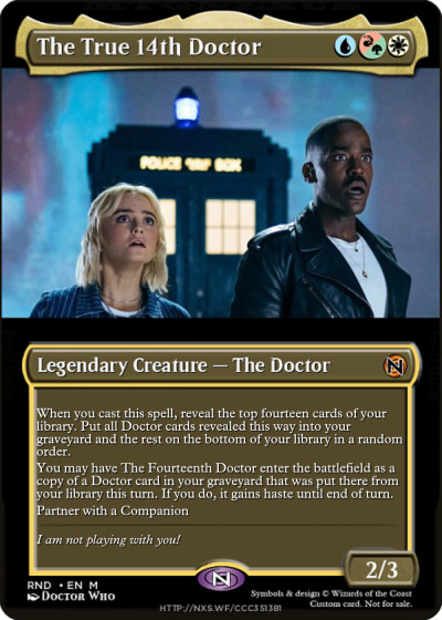 MTG The Fourteenth Doctor１枚 The Fourteenth Doctor · Secret Lair Drop (SLD) #1583