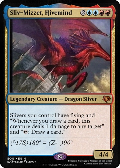 MTG 「sliv-mizzet,Hivemind」1枚 引退 まとめ MTGNexus - Sliv-Mizzet, Hivemind