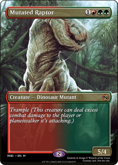 MTGNexus - Mutated Raptor