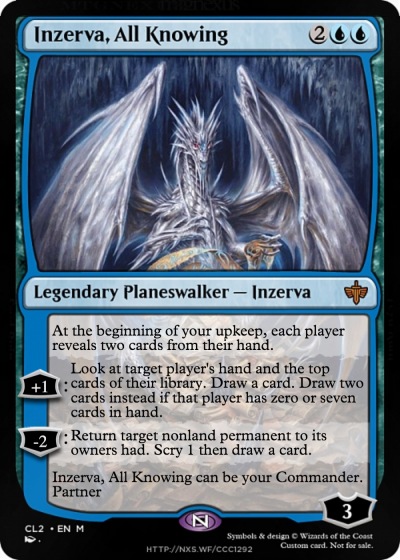 Inzerva, All Knowing