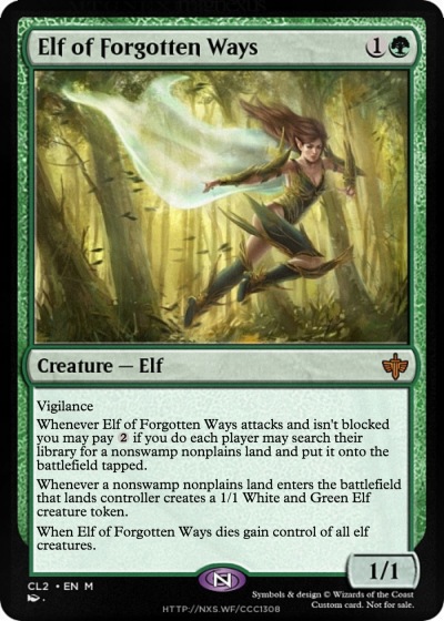 Elf of Forgotten Ways