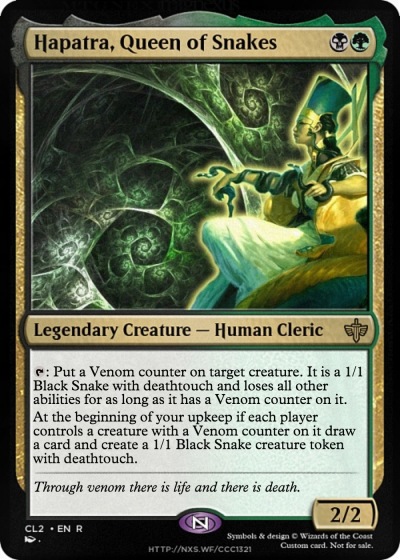 Hapatra, Queen of Snakes