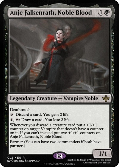 Anje Falkenrath, Noble Blood