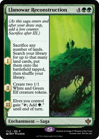 Llanowar Reconstruction