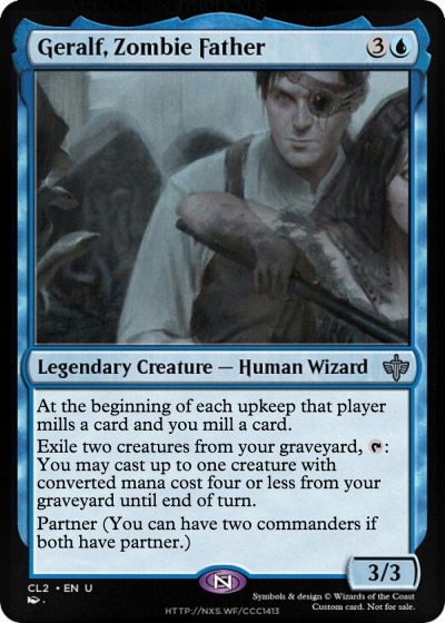 Geralf, Zombie Father