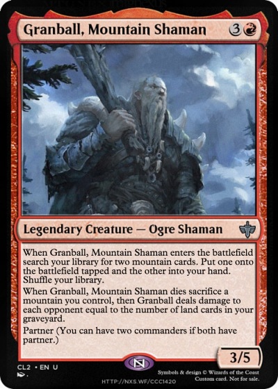 Granball, Mountain Shaman