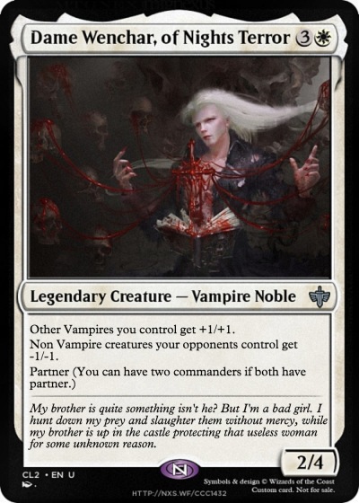 Dame Wenchar, of Nights Terror