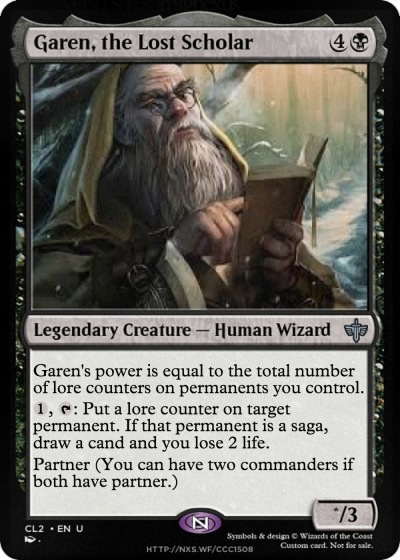 Garen, the Lost Scholar