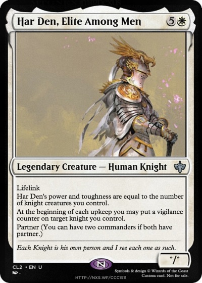 Har Den, Elite Among Men