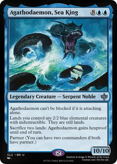 Agathodaemon, Sea King