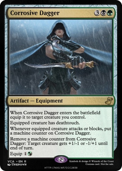 Corrosive Dagger