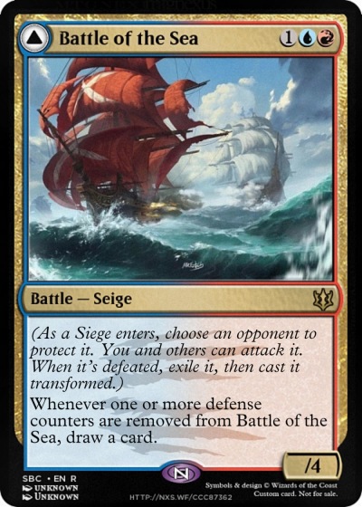 MTGNexus - Battle of the Sea // The Sea's Rage