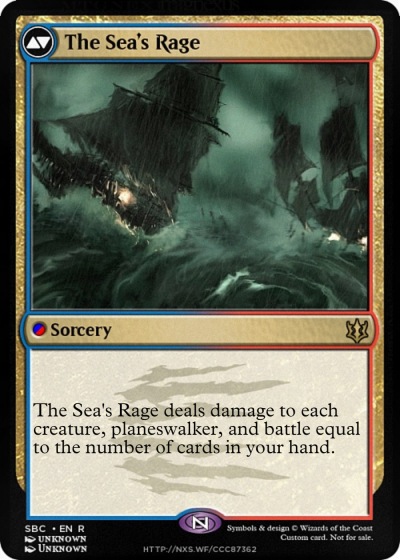 MTGNexus - Battle of the Sea // The Sea's Rage