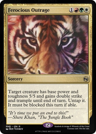 Ferocious Outrage