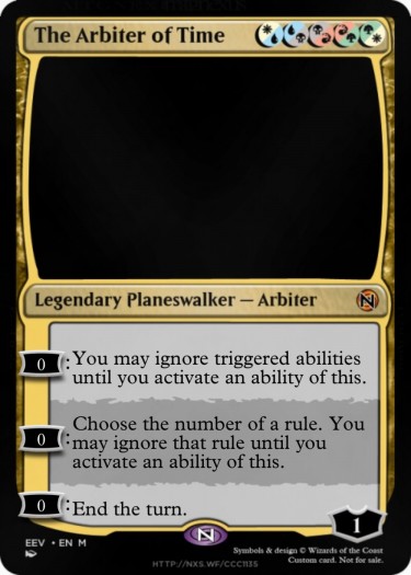 The Arbiter of Time