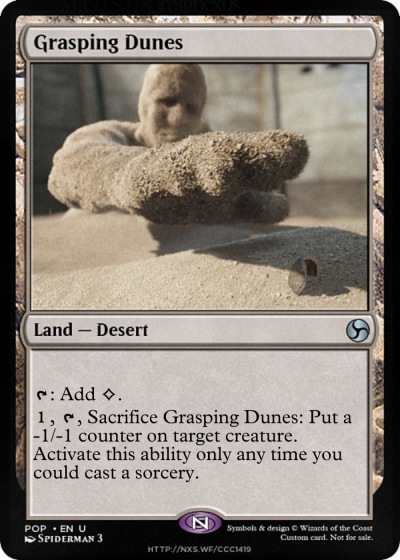 Grasping Dunes
