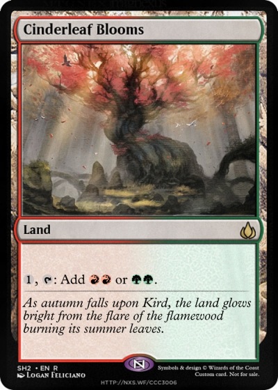 Cinderleaf Blooms