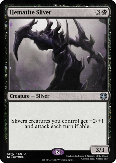 Hematite Sliver