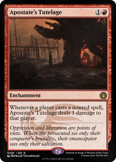 Apostate's Tutelage