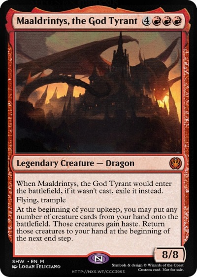 Maaldrintys, the God Tyrant