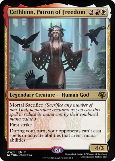Cethlenn, Patron of Freedom