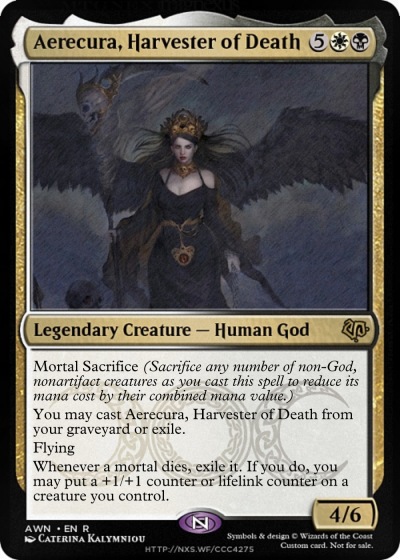 Aerecura, Harvester of Death