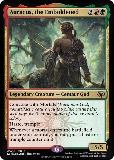 Auracus, the Emboldened