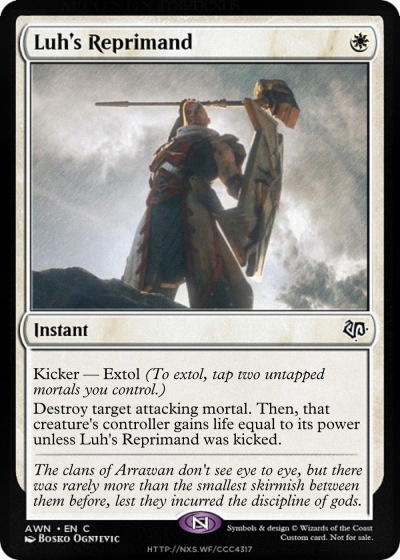 Luh's Reprimand