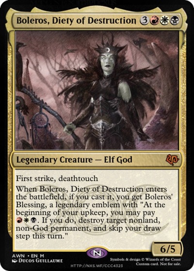 Boleros, Diety of Destruction