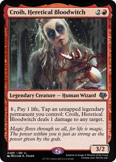 Croih, Heretical Bloodwitch