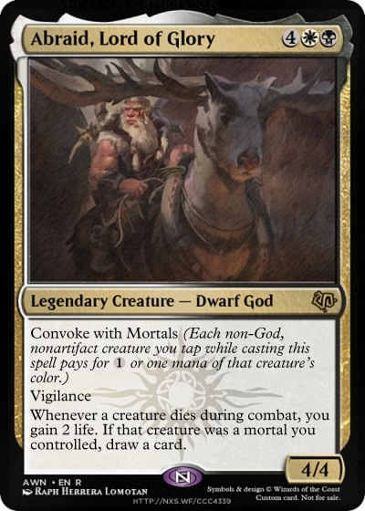 Abraid, Lord of Glory