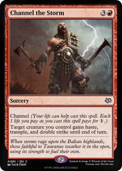 Channel the Storm