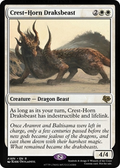 Crest-Horn Draksbeast