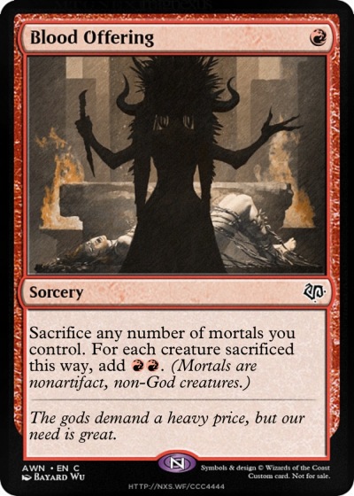 Blood Offering