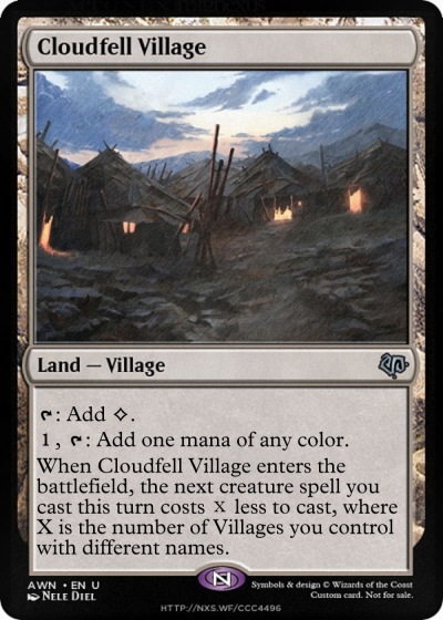 Cloudfell Village