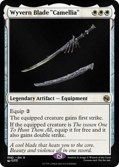 MTGNexus - Wyvern Blade Camellia