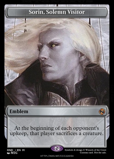 Sorin, Solemn Visitor - Khans Of Tarkir | Bazaar Of Magic - Foto 13