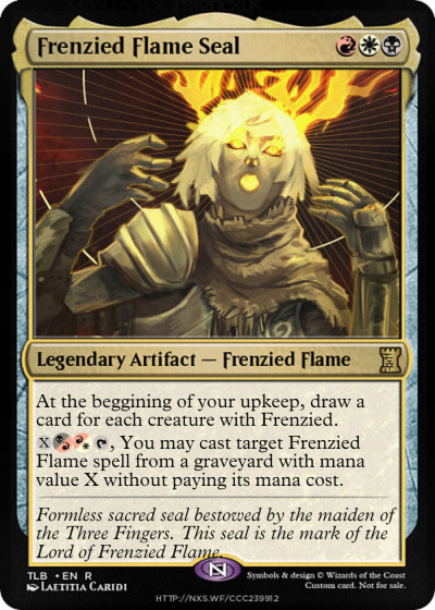 MTGNexus - Frenzied Flame Seal