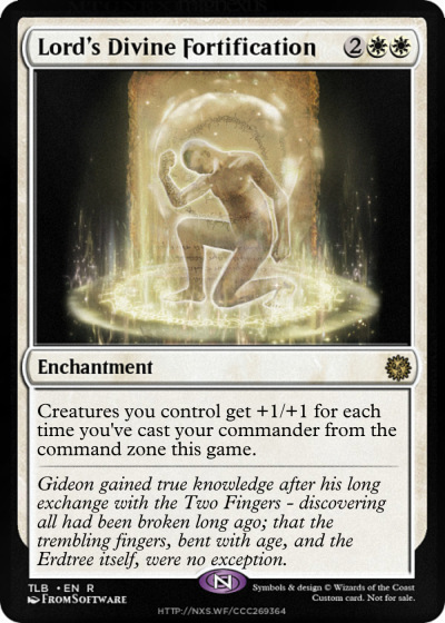 MTGNexus - Lord&rsquo;s Divine Fortification