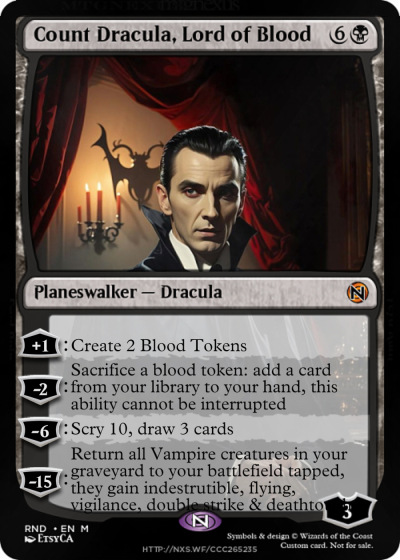 MTGNexus - Count Dracula, Lord of Blood