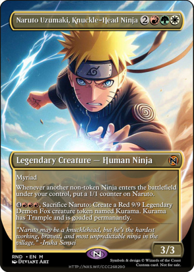 MTGNexus - Naruto Uzumaki, Knuckle-Head Ninja