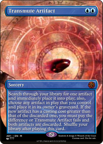 MTG Transmute Artifact【最終値下げ】 2025年最新】transmute artifactの人気アイテム - メルカリ