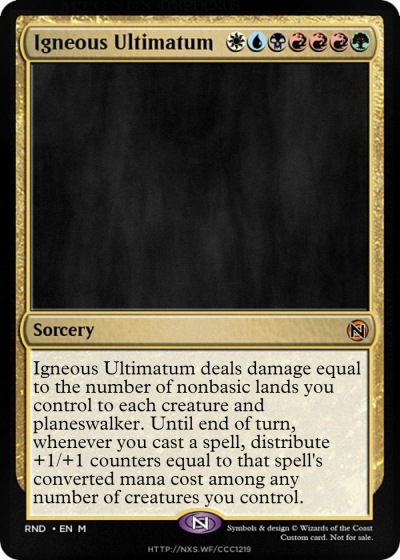 Igneous Ultimatum